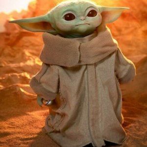 Sideshow Star Wars The Child (Baby Yoda) Life-Size Figure (New) (Factory Sealed)